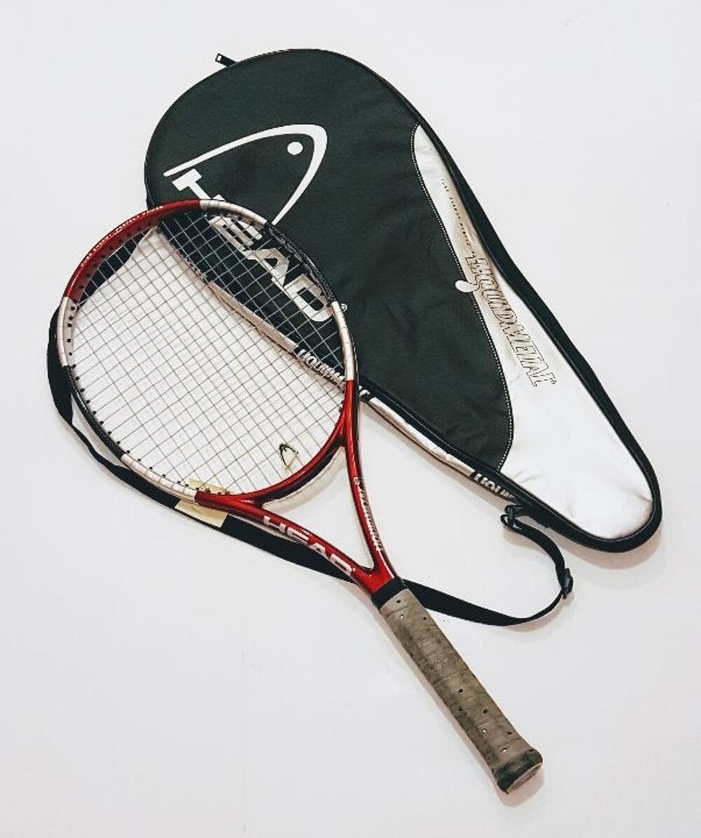 Tennis Racquet Head LiquidMetal 1 Oversize Headsize 70cm2 110in2 4 ½-2 w/case